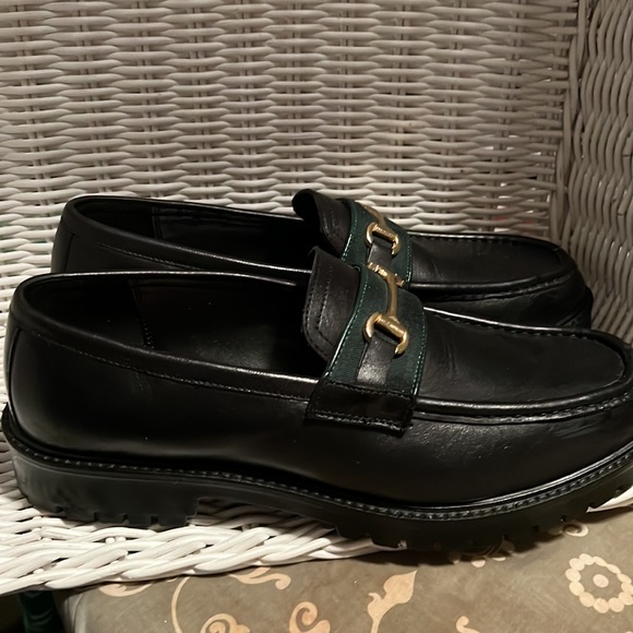 COPY - Genuine leather WALK London platform loafers. - Picture 2 of 4